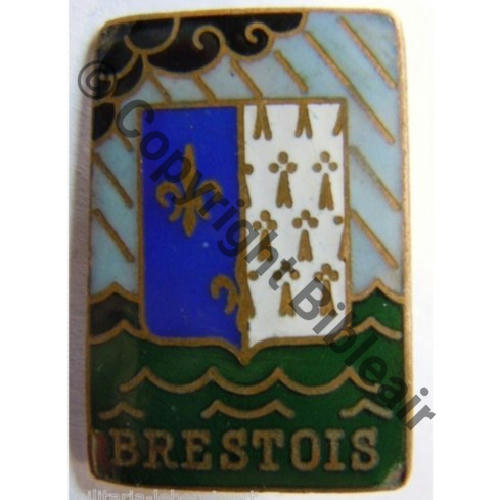 BRESTOIS  TORPILLEUR BRESTOIS Avant WW2  A.AUGIS LYON 1Li Bol allonge Dos granuleux Sc.leberetvert PV25Eur